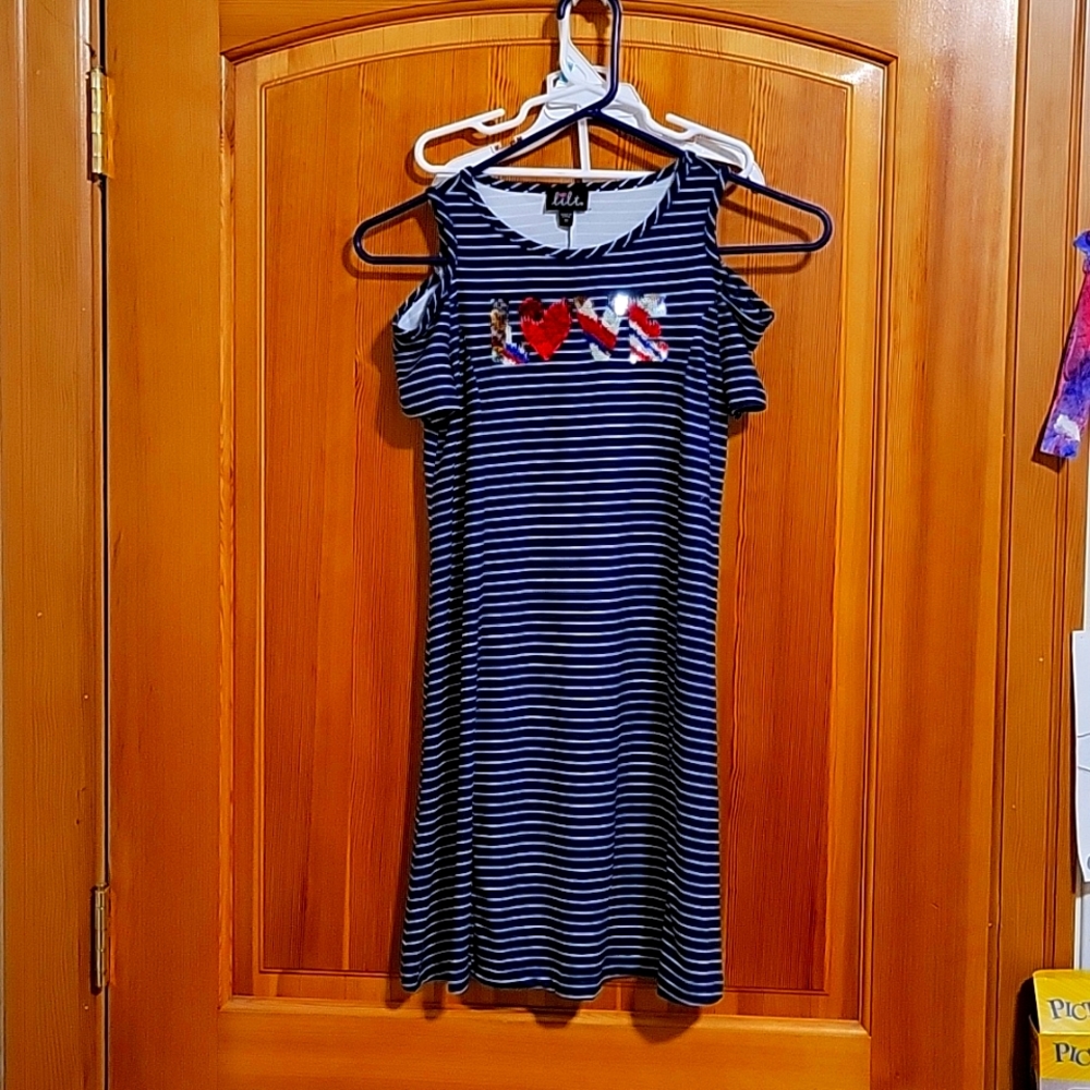 Girls size 10 knit dress